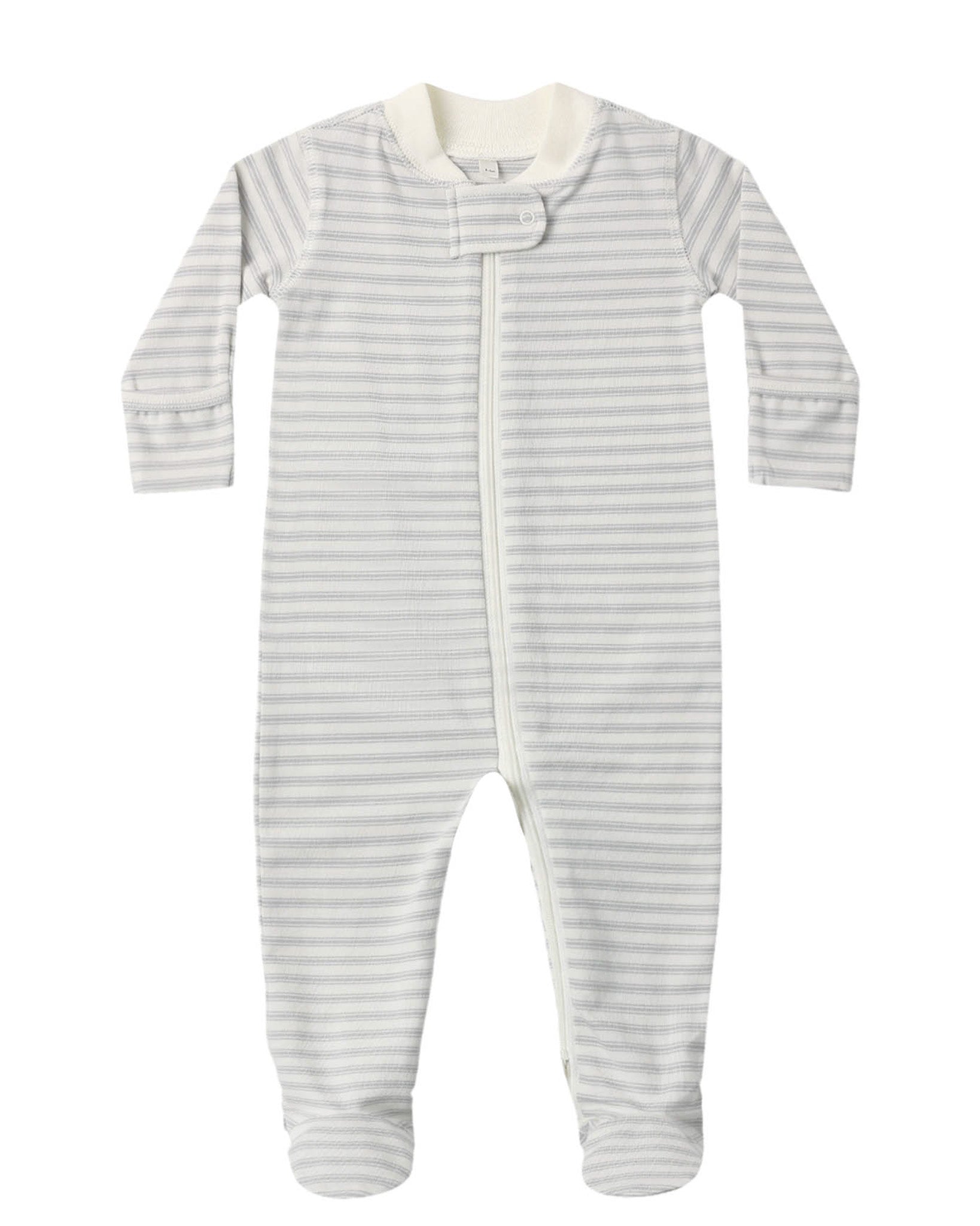 Cloud Stripe Long Sleeve Zipper Sleeper