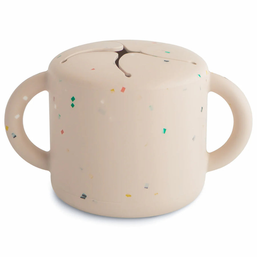 Silicone Snack Cup - Vanilla Confetti