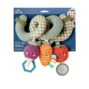 Itzy Bitzy Spiral™ Veggie Car Seat Activity Toy