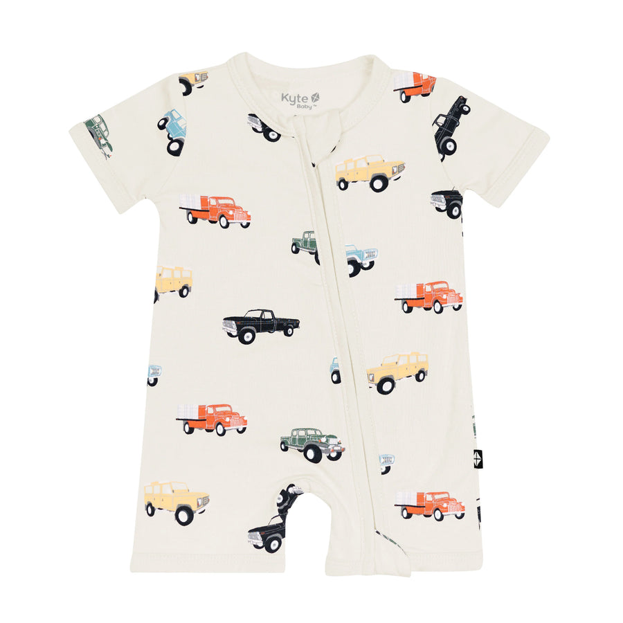 Bamboo Shortall - Vintage Truck