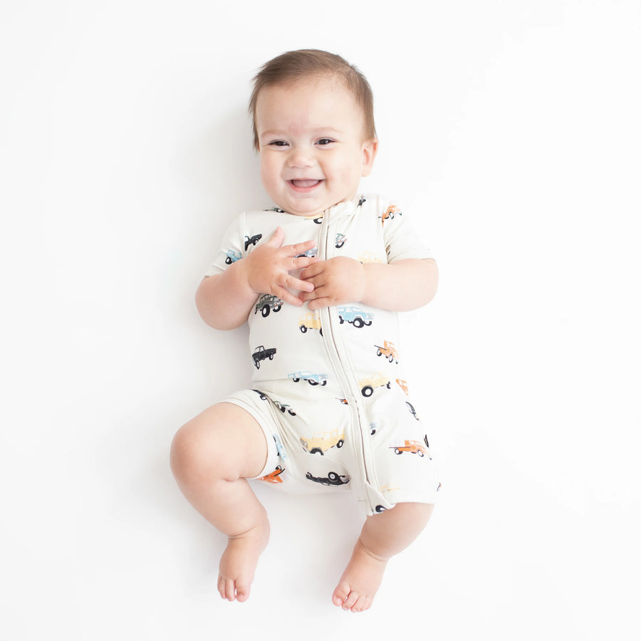 Bamboo Shortall - Vintage Truck