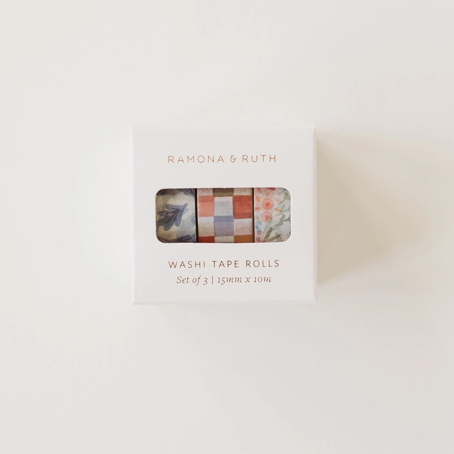Garden Tapestry Washi Tape - Set of 3