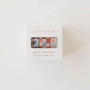 Garden Tapestry Washi Tape - Set of 3