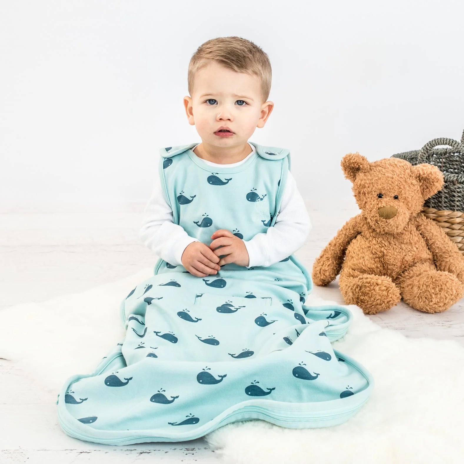 4 Season® Ultimate Baby Sleep Bag - Whales