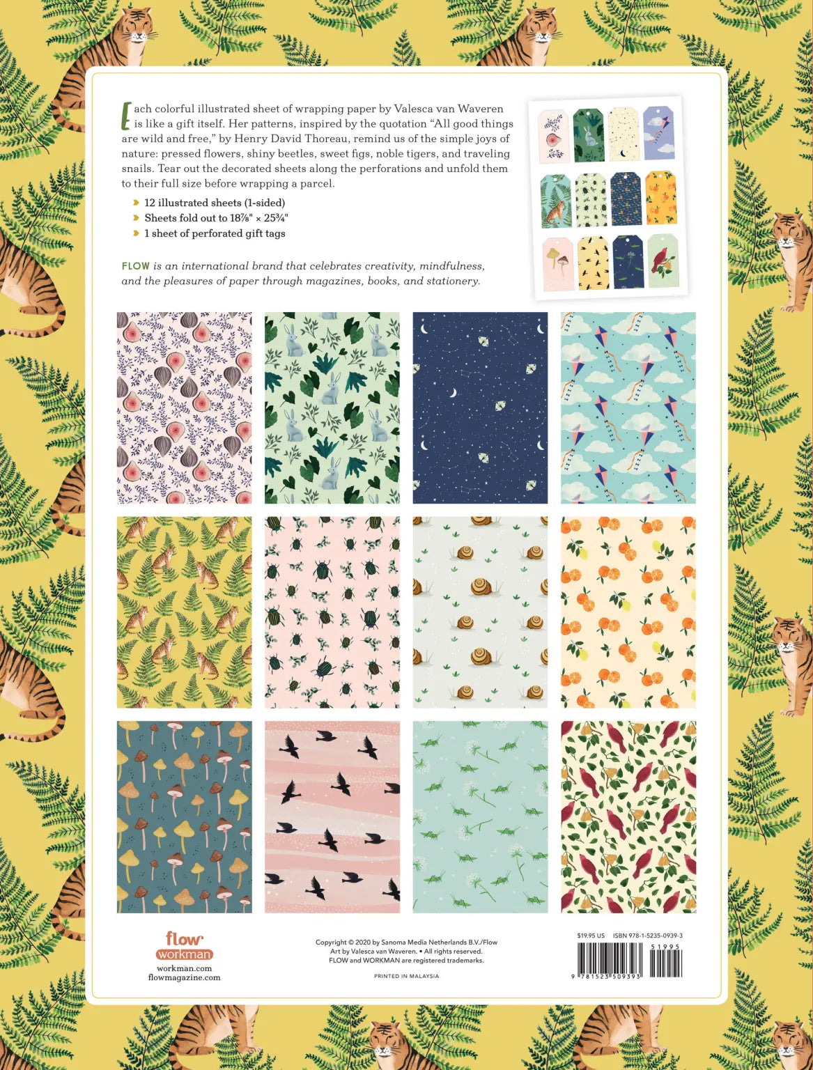 Wild and Free - Gift Wrapping Book