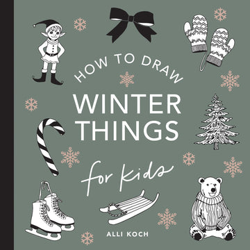 Winter Things: How to Draw Books for Kids