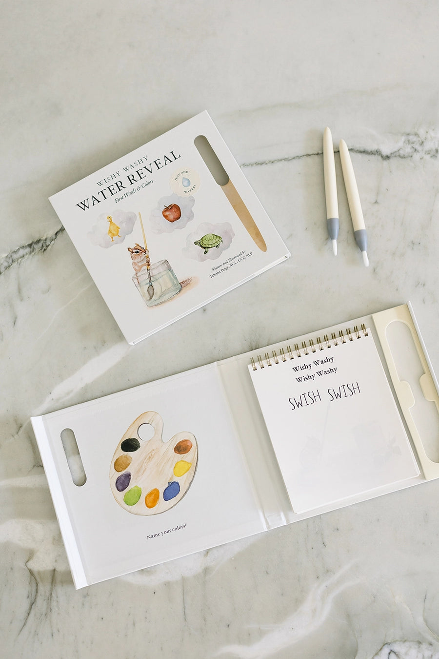 Wishy Washy Water Reveal Book