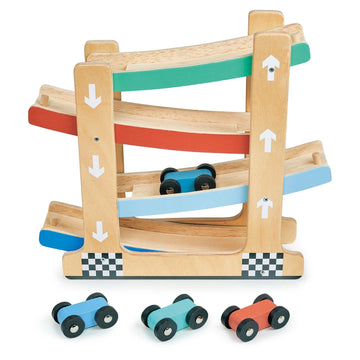 Wooden Ramp Racer Toy