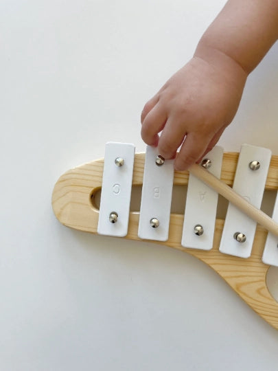 Baby Xylophone Musical Toy - White