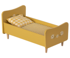 Mini Wooden Bed - Yellow