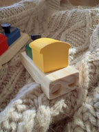 Train-Shaped Wooden Whistle