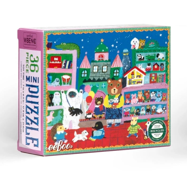 Village Scene 36 Piece Mini Puzzle