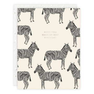 Ze-Best Birthday Card