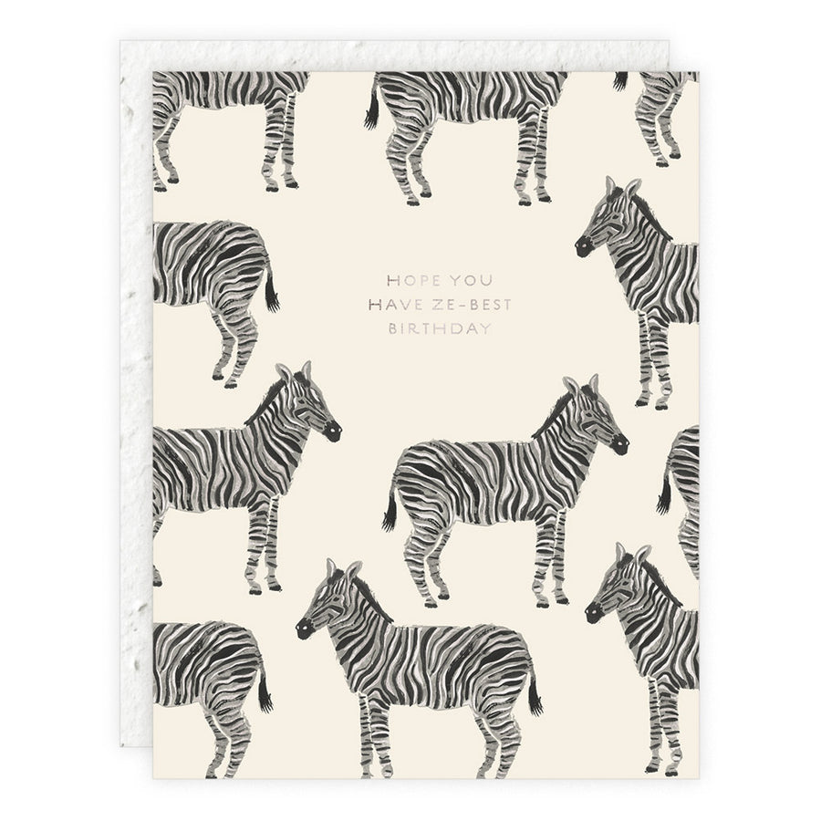 Ze-Best Birthday Card