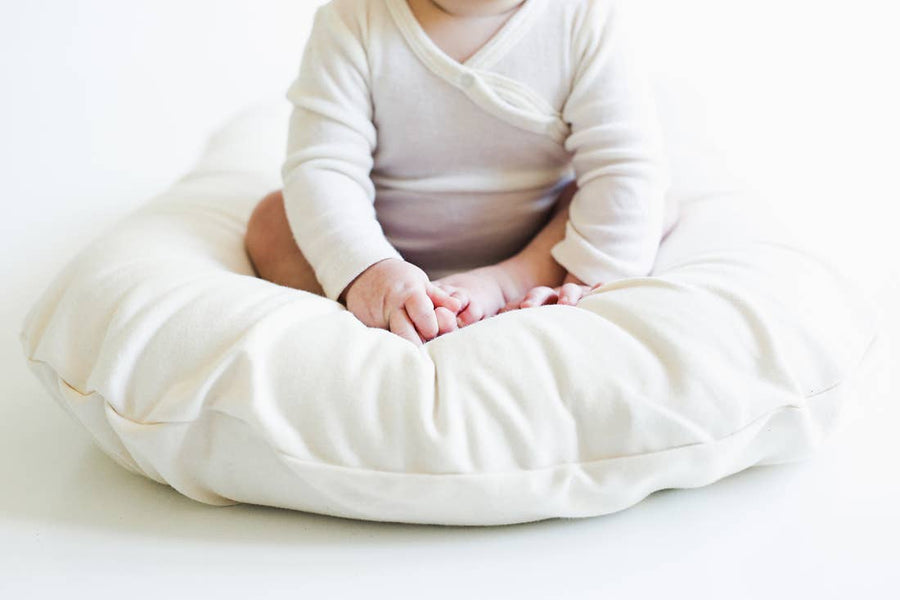 Organic Cotton Infant Lounge Cover - Natural