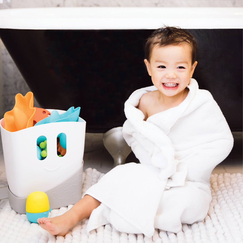 Gray Toy Drying Bin