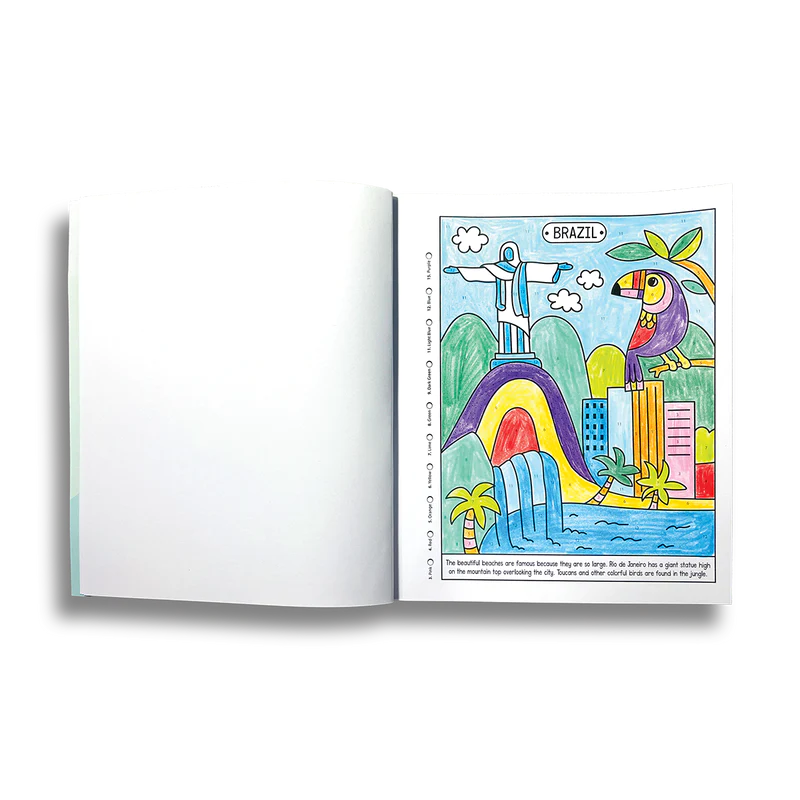 Color By Number Coloring Book - Wonderful World