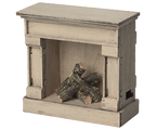 Off White Fireplace