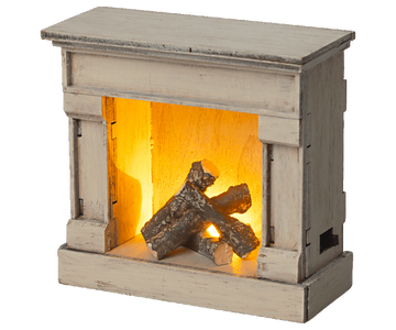 Off White Fireplace