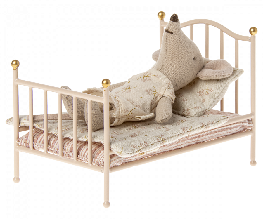 Mouse Vintage Bed - Rose