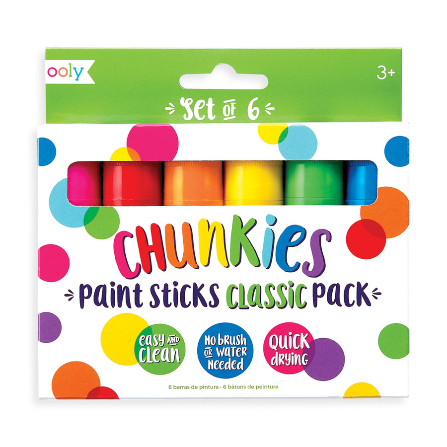 Chunkies Paint Sticks - 6 pack