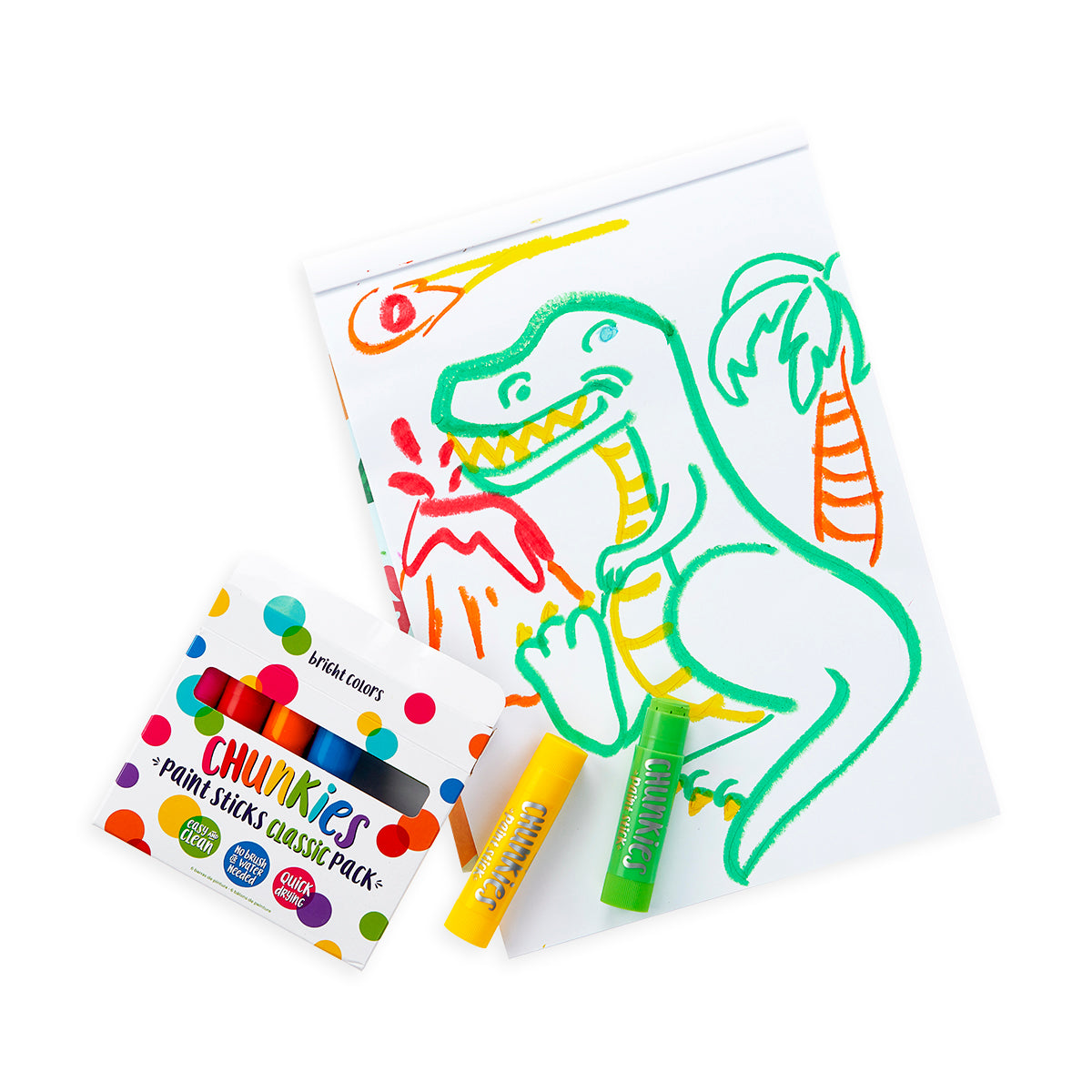 Chunkies Paint Sticks - 6 pack