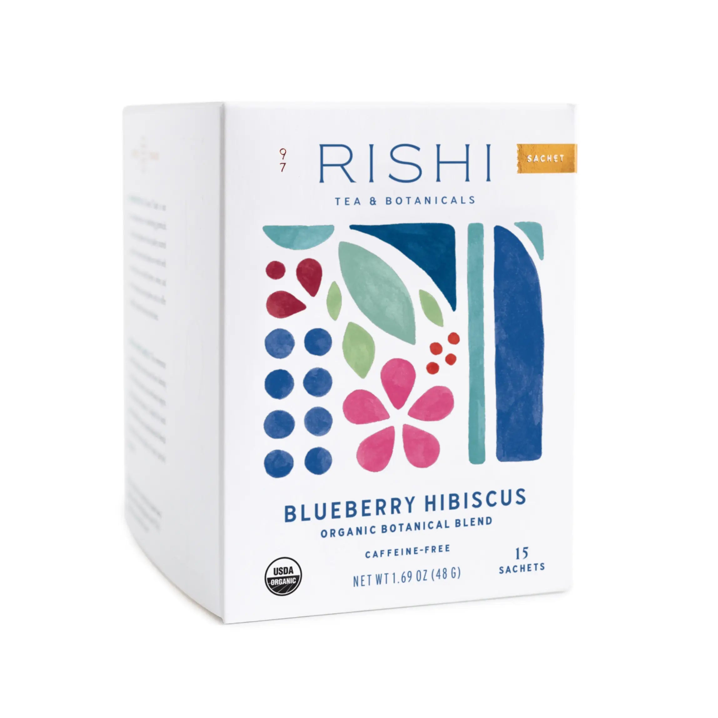 Blueberry Hibiscus Organic Herbal Tea