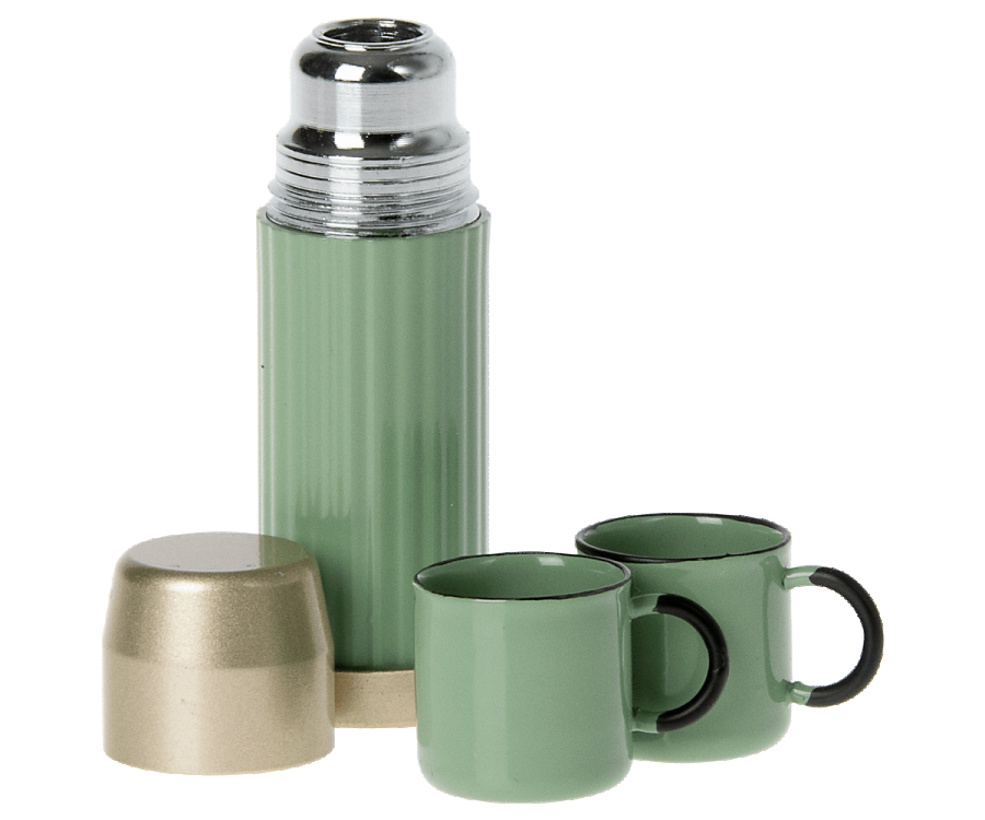 Mint Mouse Thermos and Cups