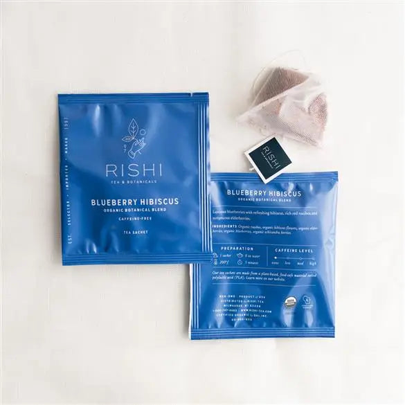 Blueberry Hibiscus Organic Herbal Tea
