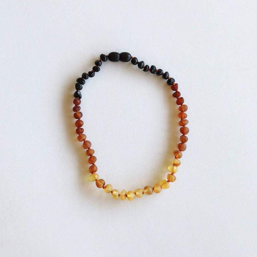 Raw Ombre Baltic Amber Necklace