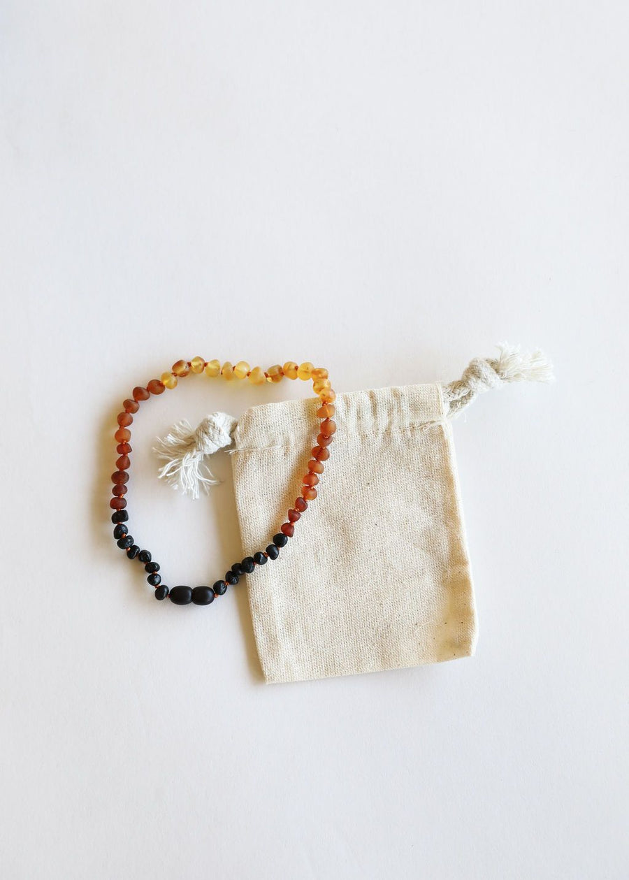 Raw Ombre Baltic Amber Necklace