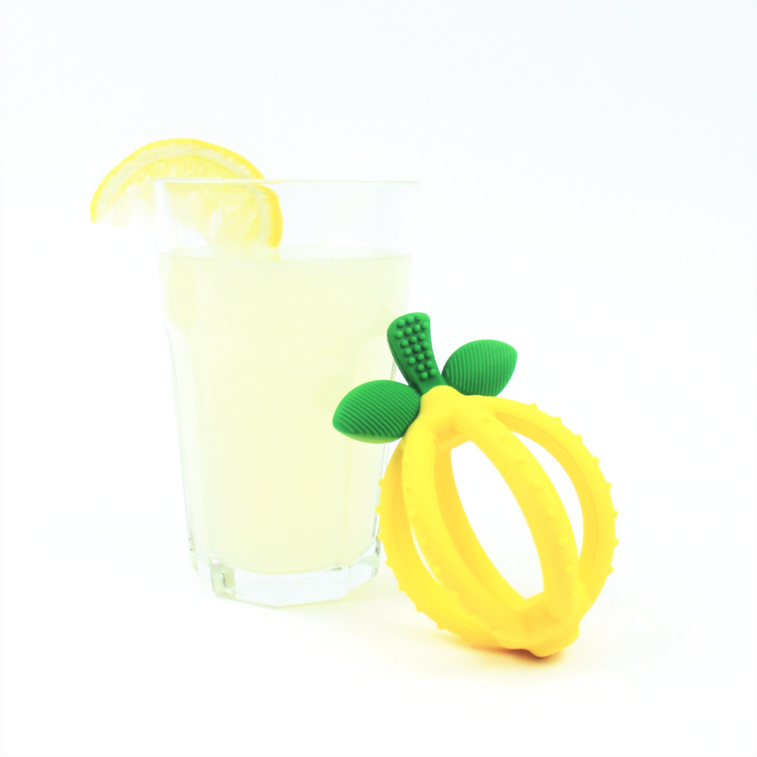 Lemon Bitzy Biter™ Teething Ball