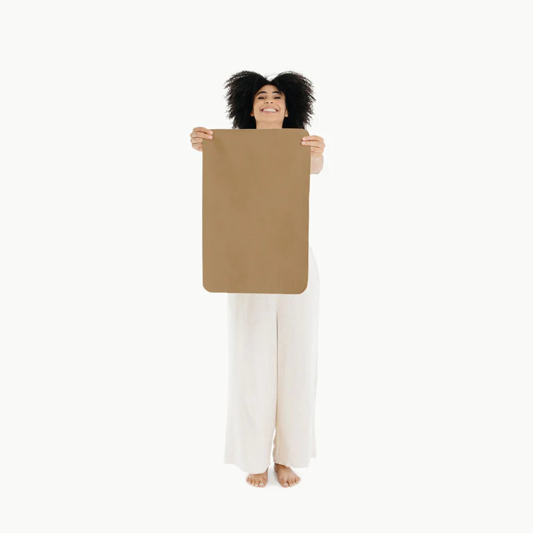 Micro Diaper Changing Mat - Camel