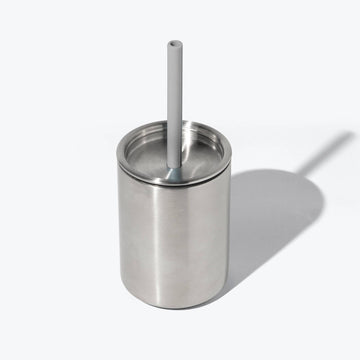 La Petite Stainless Steel Cup - White