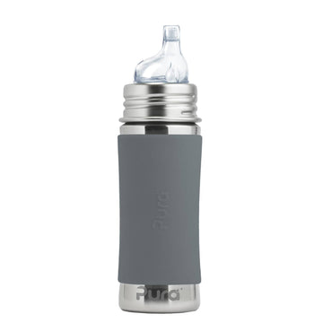 11 oz. Stainless Sippy with Silicone Sleeve