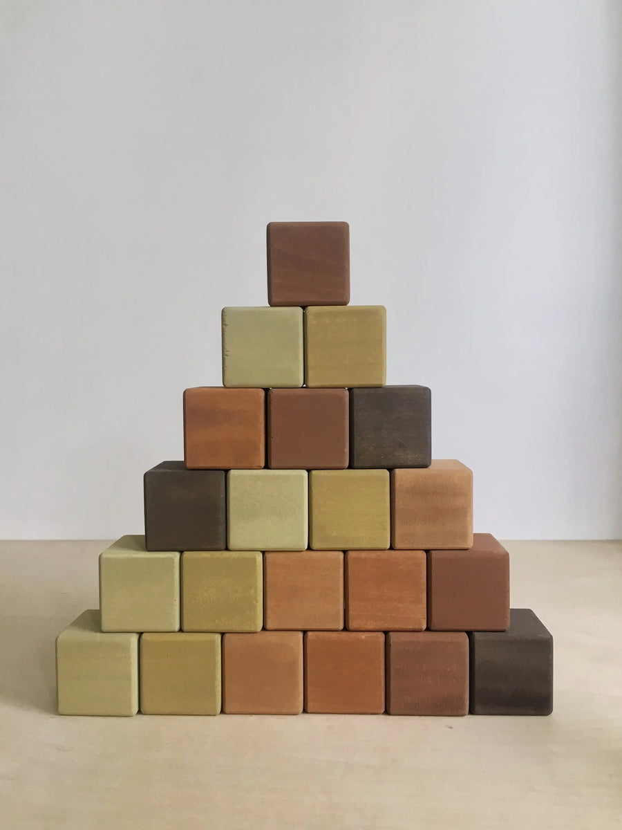 Wooden Blocks - Multicoloured