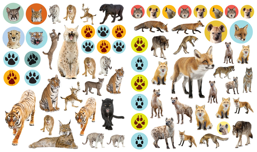 Eyelike Stickers - Wild Animals