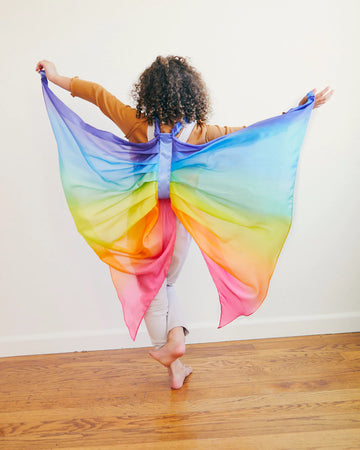 Sarah's Silks Ruban de danse Mini Rainbow