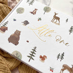 My Baby Journal, White + Gold Foil