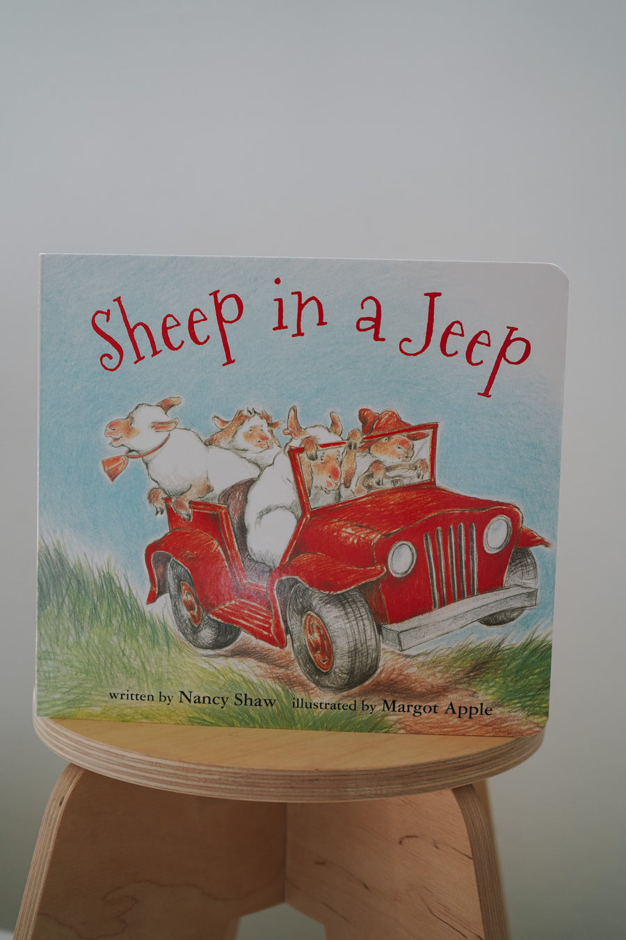 Sheep In a Jeep Board Book