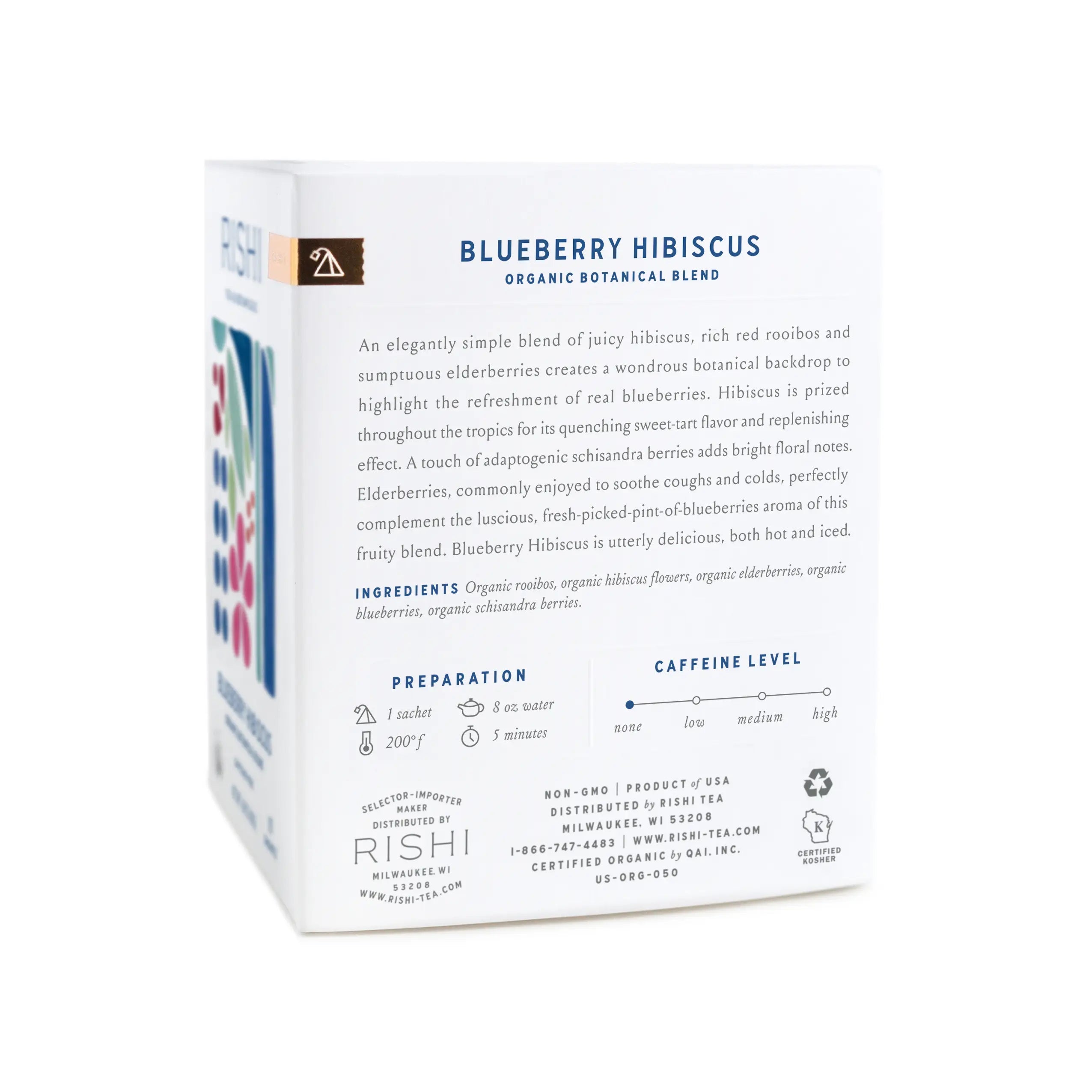 Blueberry Hibiscus Organic Herbal Tea
