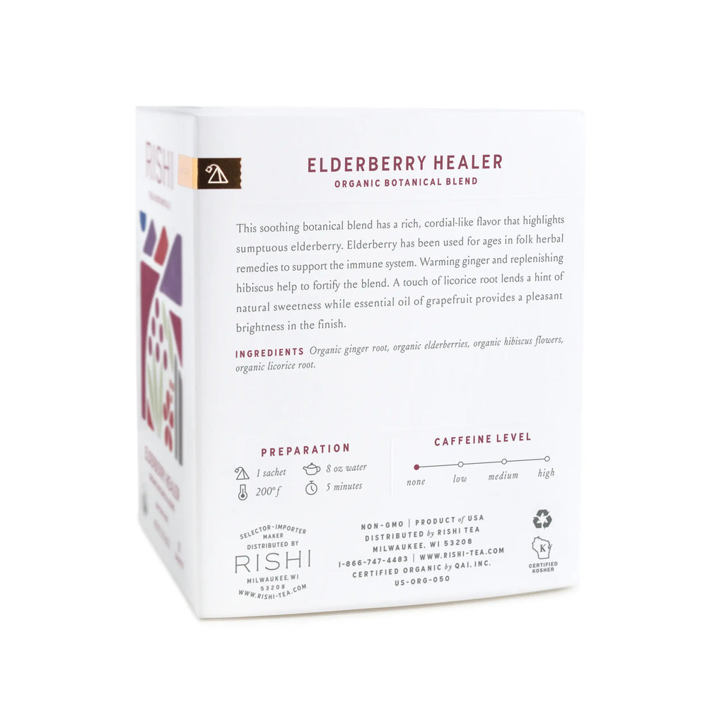 Elderberry Healer Organic Herbal Tea
