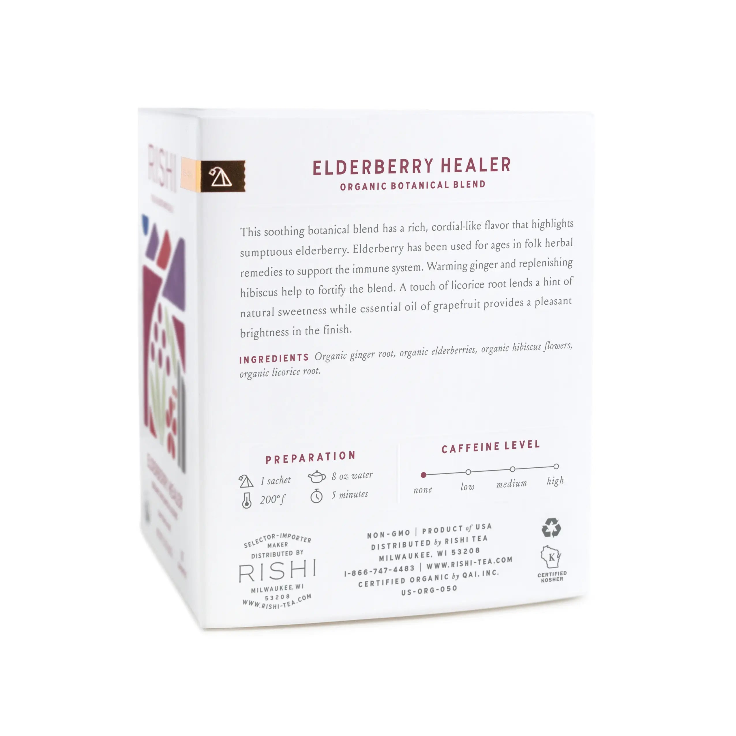 Elderberry Healer Organic Herbal Tea