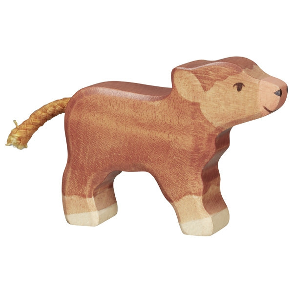 Wooden Small Highland Cattle