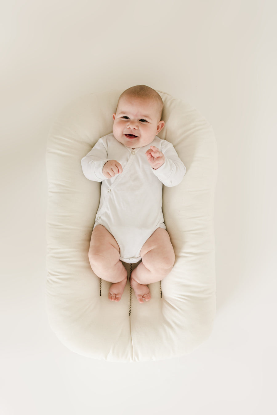 Snuggle Me Organic Infant Lounger Cover | 100% Organic Cotton | Machine  Washable | Gingerbread …