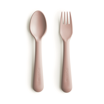 Fork & Spoon Set - Blush