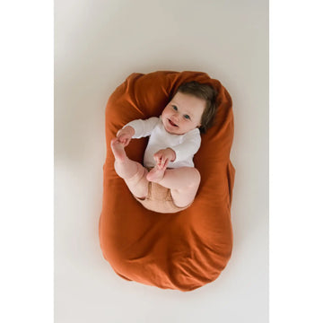 Organic Cotton Infant Lounge Cover - Gingerbread