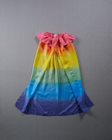 Silk Rainbow Cape