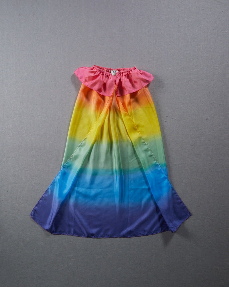 Silk Rainbow Cape