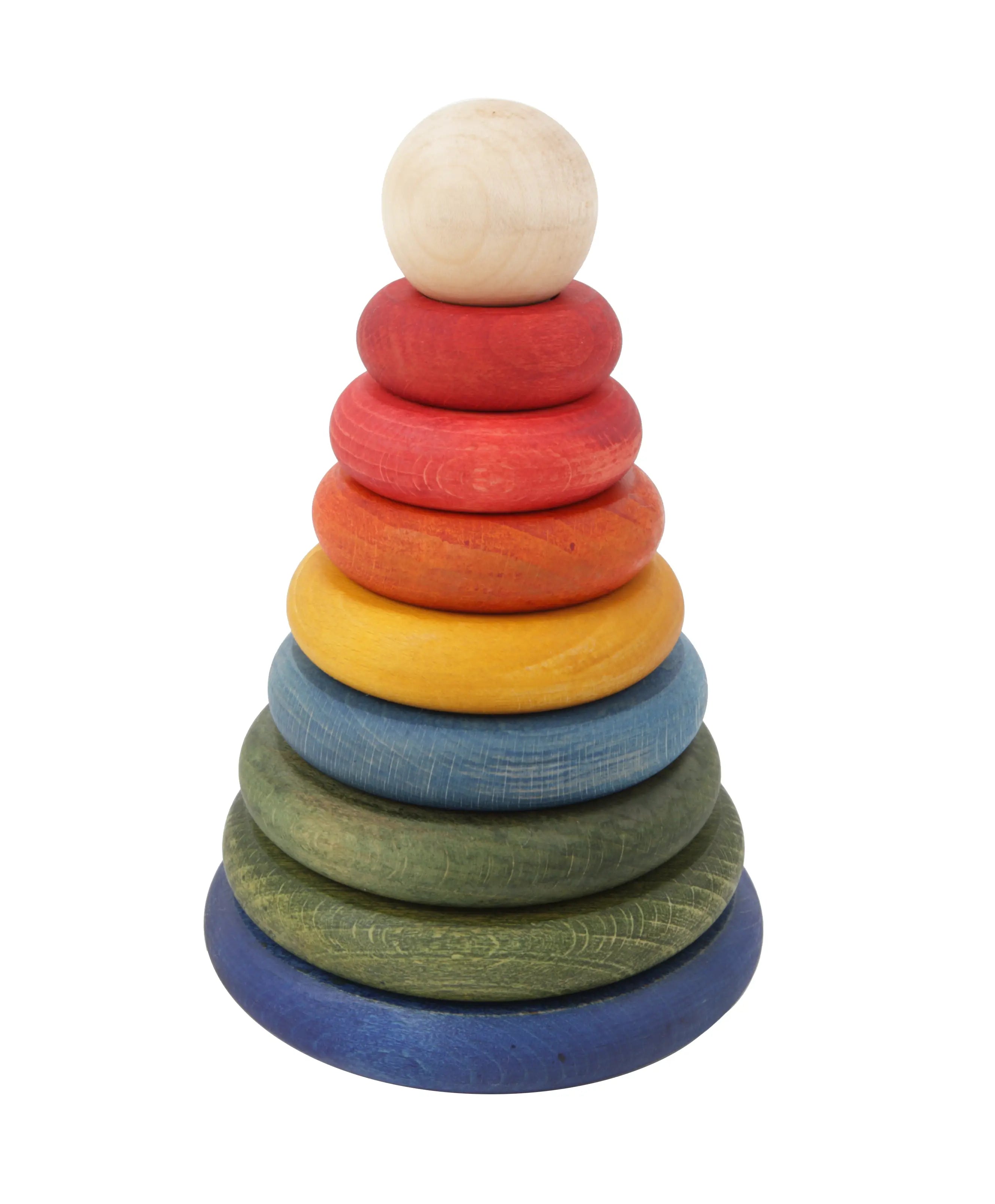 Rainbow Stacking Rings